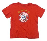 Červené fobalové tričko - FC Bayern München 