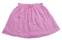 Růžová bavlněná sukně Primark