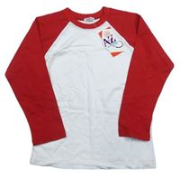 Bílo-červené triko A2Z4