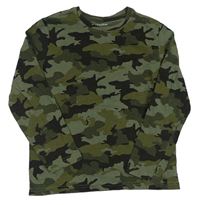 Khaki army pyžamové triko Primark