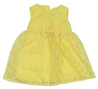 Žluté šaty s kytičkami F&F