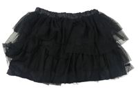 Černá tylová sukně Y.F.K.