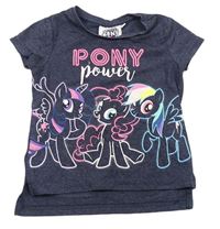Tmavomodré tričko s My little poney 