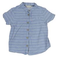 Modro-bílá pruhovaná košile Primark