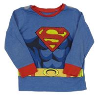 Modré triko Superman 