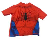 Červeno-modré UV tričko se Spidermanem Marvel