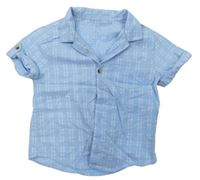 Světlemodrá pruhovaná košile Matalan