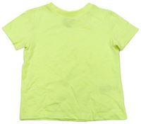 Neonově zelené tričko F&F