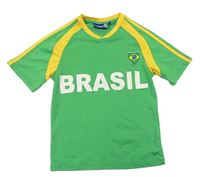 Zelené sportovní tričko - Brazílie