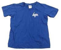 Modré tričko s logem Hype 