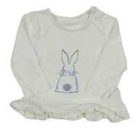 Smetanové triko s králíkem Matalan