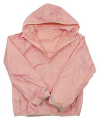 Růžová nepromokavá funkční jarní bunda s kapucí Crivit