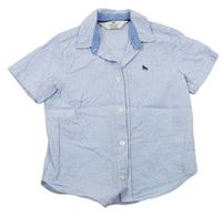 Bílo-modrá pruhovaná košile H&M