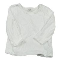 Bílé triko H&M