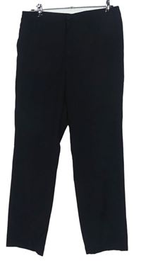 Pánské černé společenské kalhoty zn. H&M