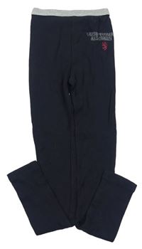 Tmavomodro-šedé spodní kalhoty s nápisy Sweety