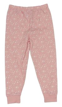 Světlerůžové pyžamové kalhoty s hvězdičkami George