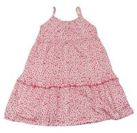 Bílo-růžové vzorované šaty Kids 