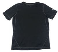 Černé sportovní tričko 