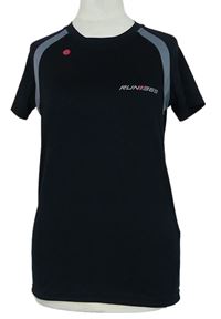 Dámské černé běžecké funkční tričko RUN365