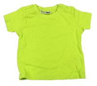 Neonově zelené tričko Ergee