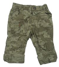 Army plátěné podšité kalhoty Prenatal