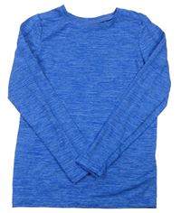 Modré melírované sportovní triko St. Bernard