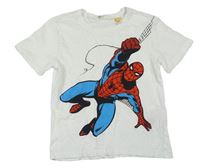 Bílé tričko se Spider-manem H&M