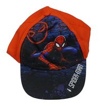Červeno-tmavomodrá kšiltovka Spiderman zn. Marvel