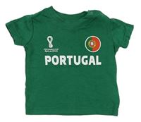 Zelené fotbalové tričko - Portugal