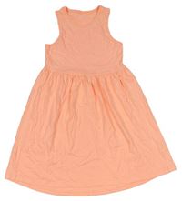 Neonově oranžové bavlněné šaty George