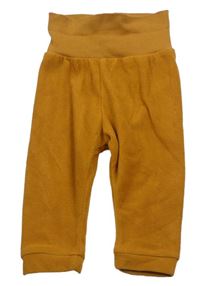 Karamelové fleecové kalhoty Liegelind