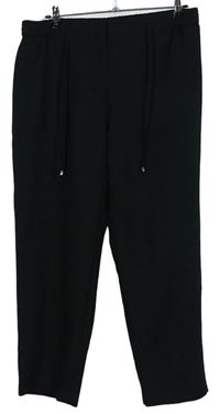Dámské černé proužkované teplákové kalhoty Primark 