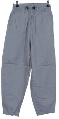 Dámské šedé plátěné kalhoty H&M