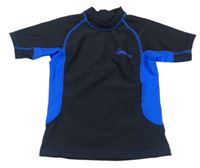 Černo-modré UV tričko s logem Pegaso