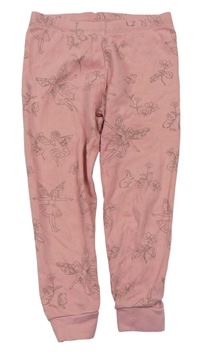 Starorůžové pyžamové kalhoty s vílami George