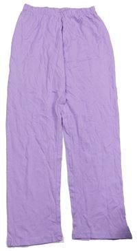 Fialové pyžamové kalhoty 