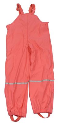 Růžové nepromokavé laclové kalhoty Lupilu