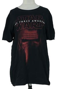 Pánské černé tričko s potiskem Star Wars 