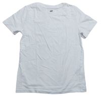 Bílé tričko zn. H&M