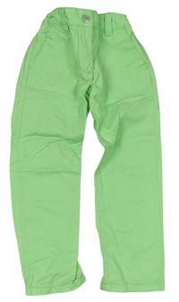 Zelené plátěné chino kalhoty Impidimpi