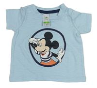 Světlemodré tričko s Mickey Mousem zn. Disney