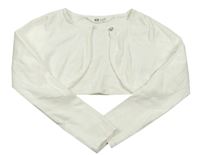 Bílé svetrové bolerko H&M