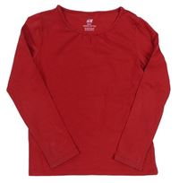 Červené triko H&M