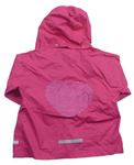 Růžová šusťáková bunda s kapucí zn. Impidimpi