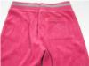 Růžové sametové kalhoty s výšivkou zn.Marks&Spencer
