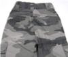 Army šedo-černé plátěné oteplené kalhoty zn. Mothercare 