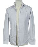 Pánská bílo-fialová puntíkovaná košile Cedarwood State vel. 14,5
