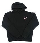 Černá mikina s kapucí Nike