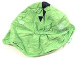 Zelená plátěná kšiltovka s dráčkem 